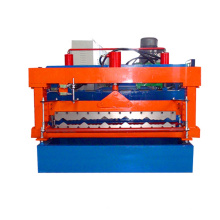 Glazed roof tile cold roll forming machine 1000 mm.